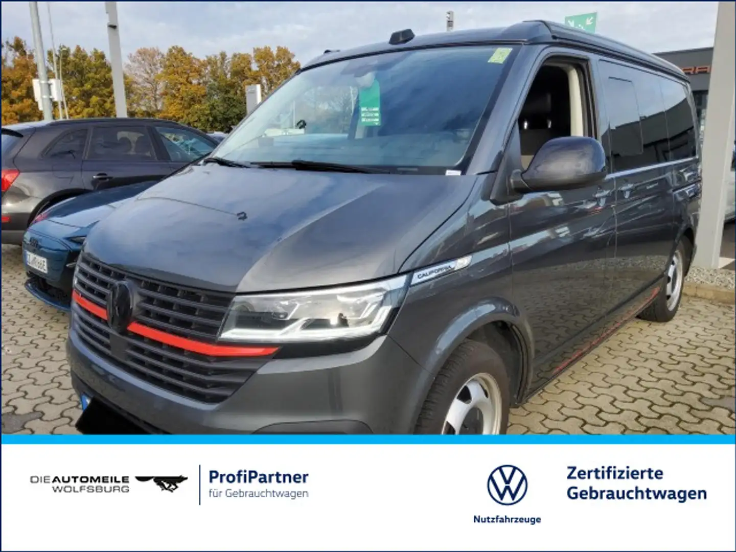 Volkswagen T6.1 California 2.0 TDI DSG 4Motion Beach Tour E Grau - 1