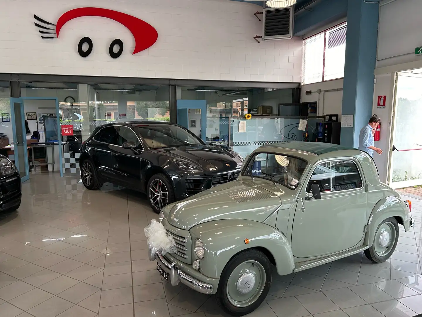 Fiat 500 500C -- TOPOLINO C Verde - 2