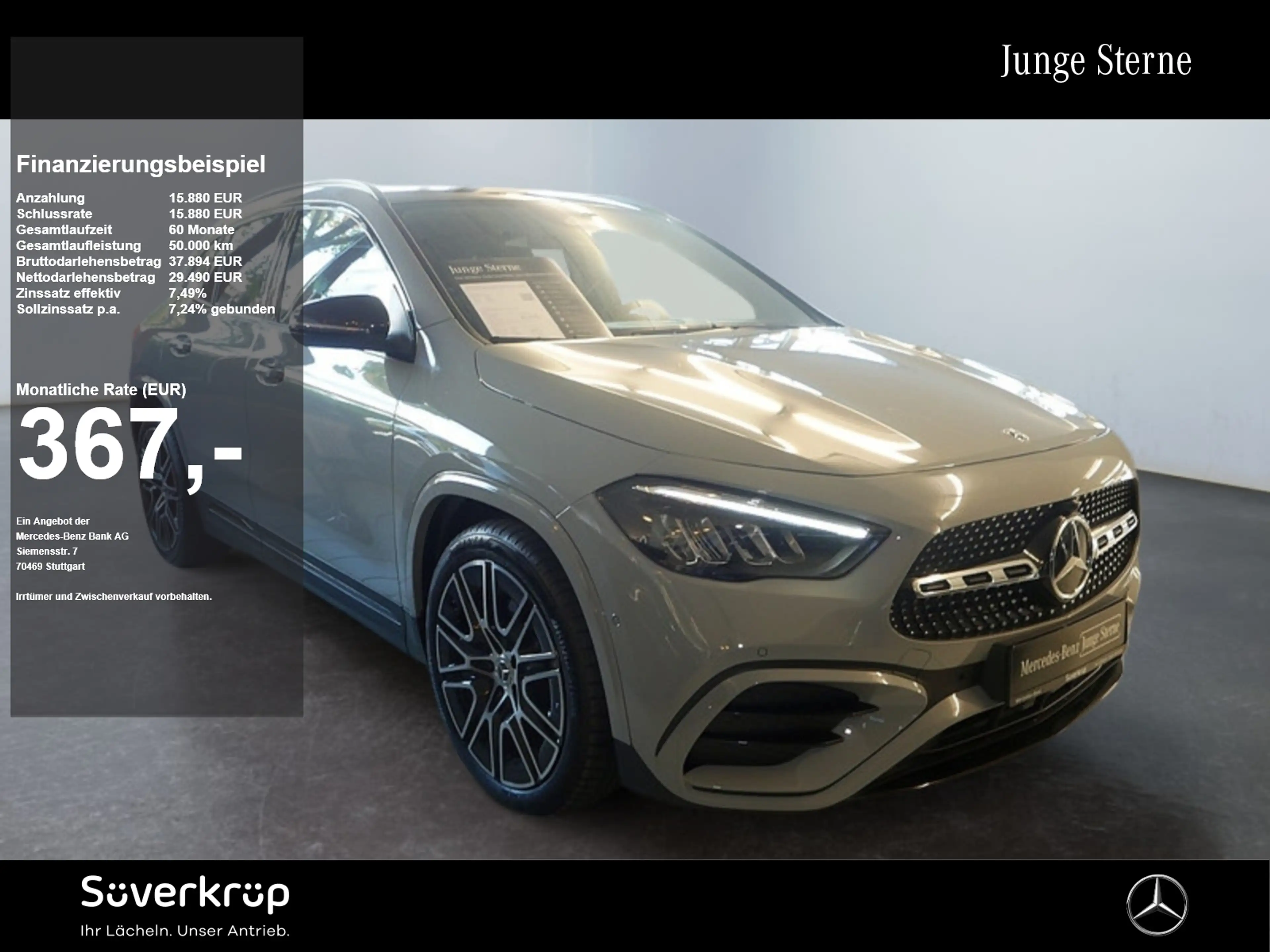 Mercedes-Benz GLA 200 d | AMG NIGHT AHK DISTR KAMERA PANO SPUR