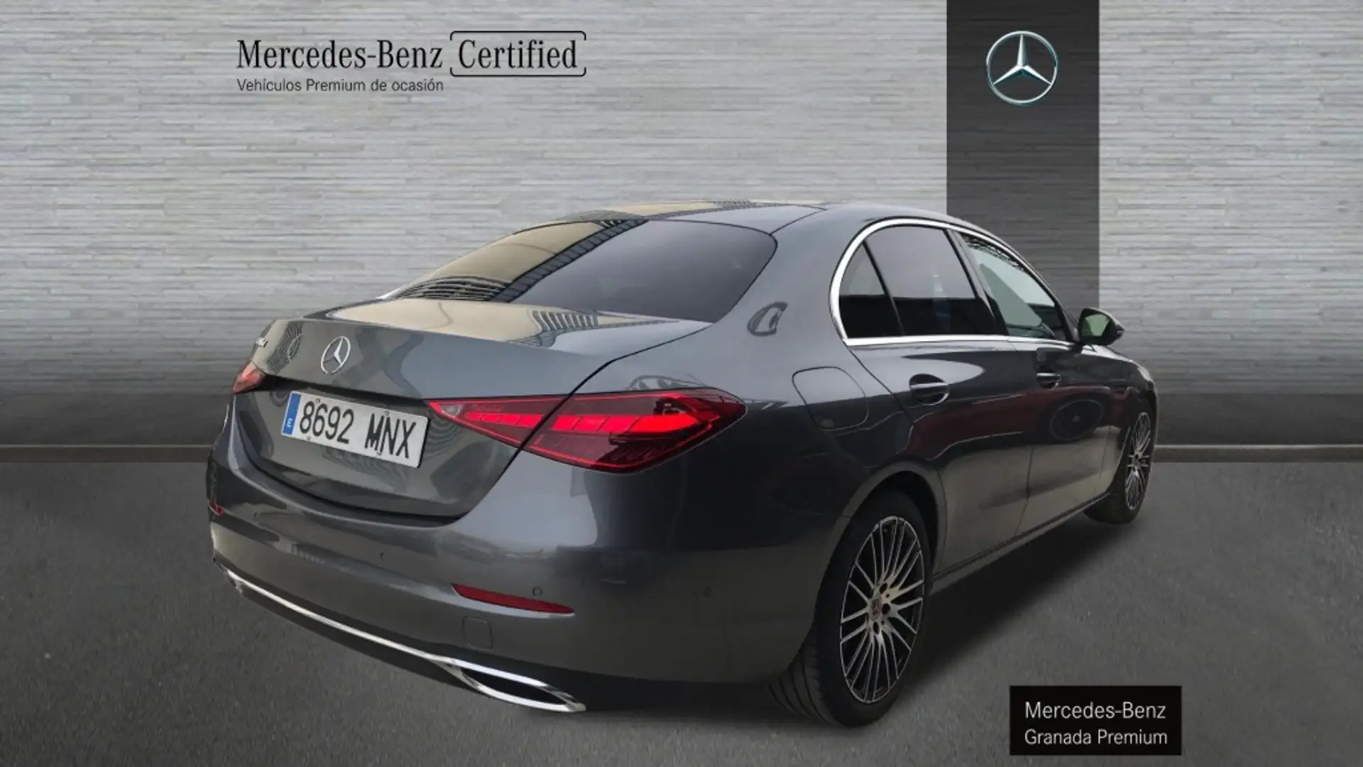 Mercedes-Benz C 200 -CLASS D BERLINA Gris - 2