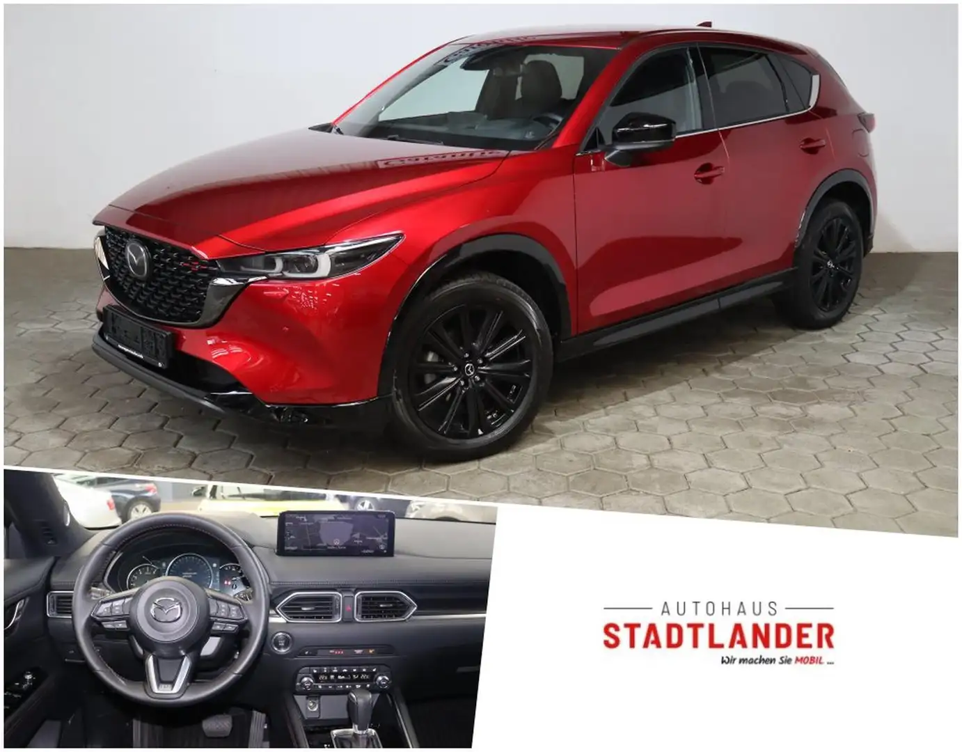 Mazda CX-5 Homura AWD LED*NAVI*CAM*BOSE Красный - 1