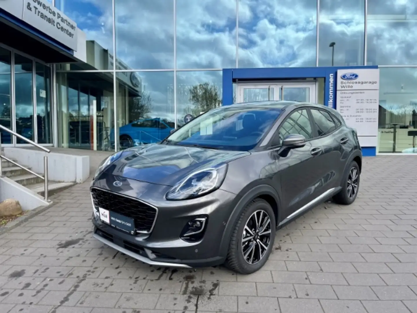 Ford Puma Titanium Fahrerassistenz-Paket Navi Mild Hybrid Gris - 2