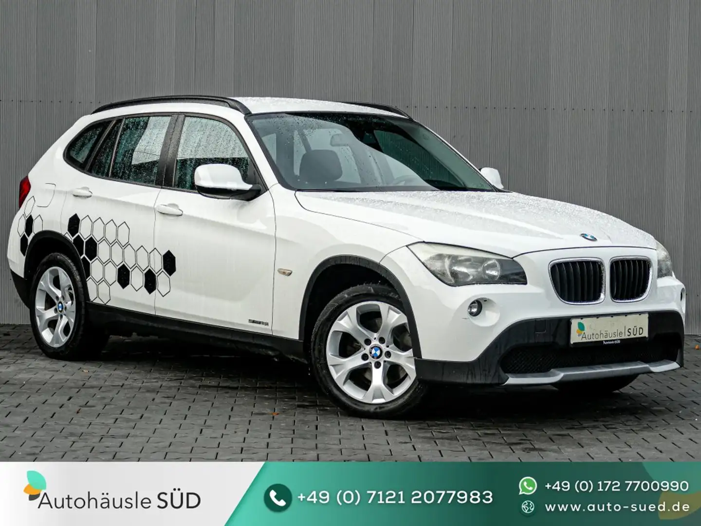 BMW X1 sDrive 18i |AHK|PDC|KLIMA|SHZ|17 ALU Blanc - 1