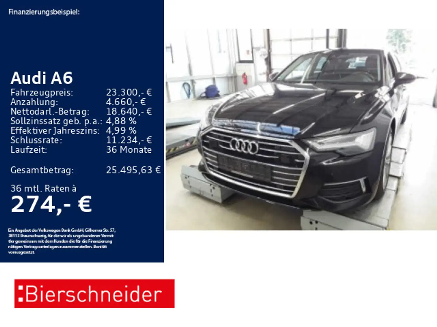 Audi A6 Av 40 TDI design 19 B&O HD-MATRIX ACC Nero - 1