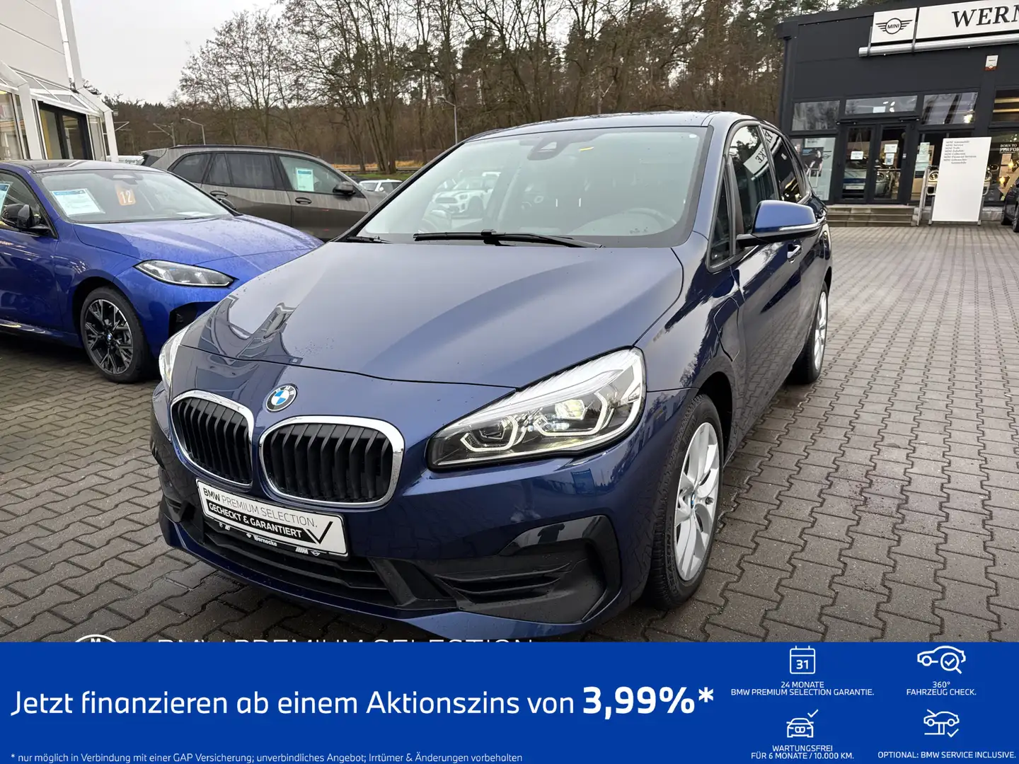 BMW 225 xe iPerformance Active Tourer Advantage DAB Синий - 1