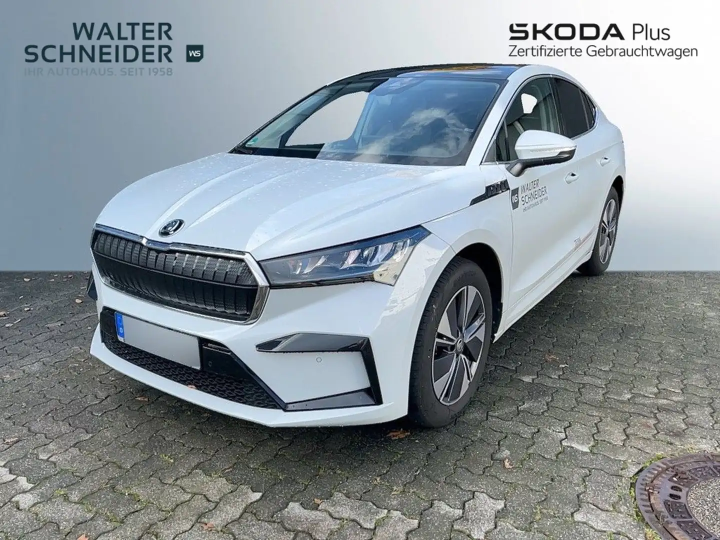 Skoda Enyaq Coupe 60 Panoramadach ACC LED Blanco - 2