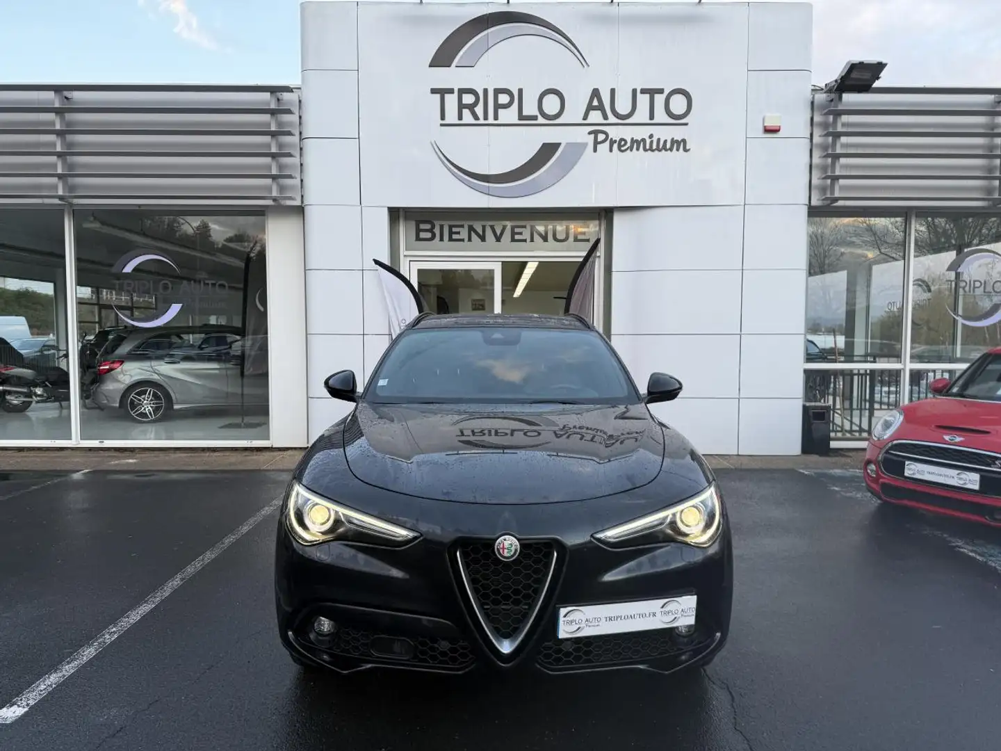 Alfa Romeo Stelvio Stelvio 2.2 D - 210 - BVA Super Q4 - CARPLAY + CAMERA AR + GPS Noir - 2