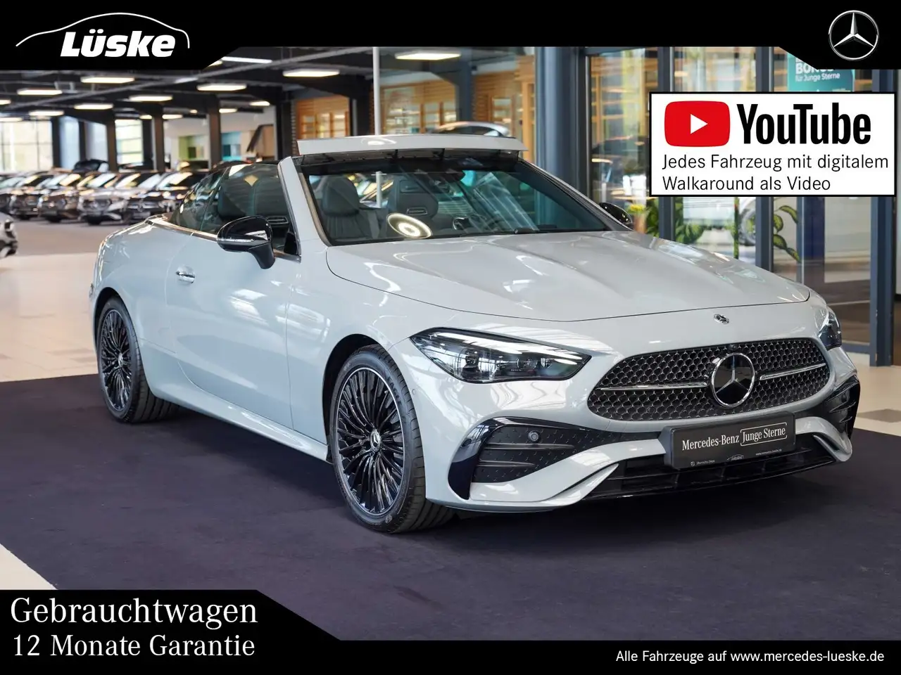 Mercedes-Benz CLE 220 CLE 220 d Cabrio AMG Line Night Leder Sitzklima