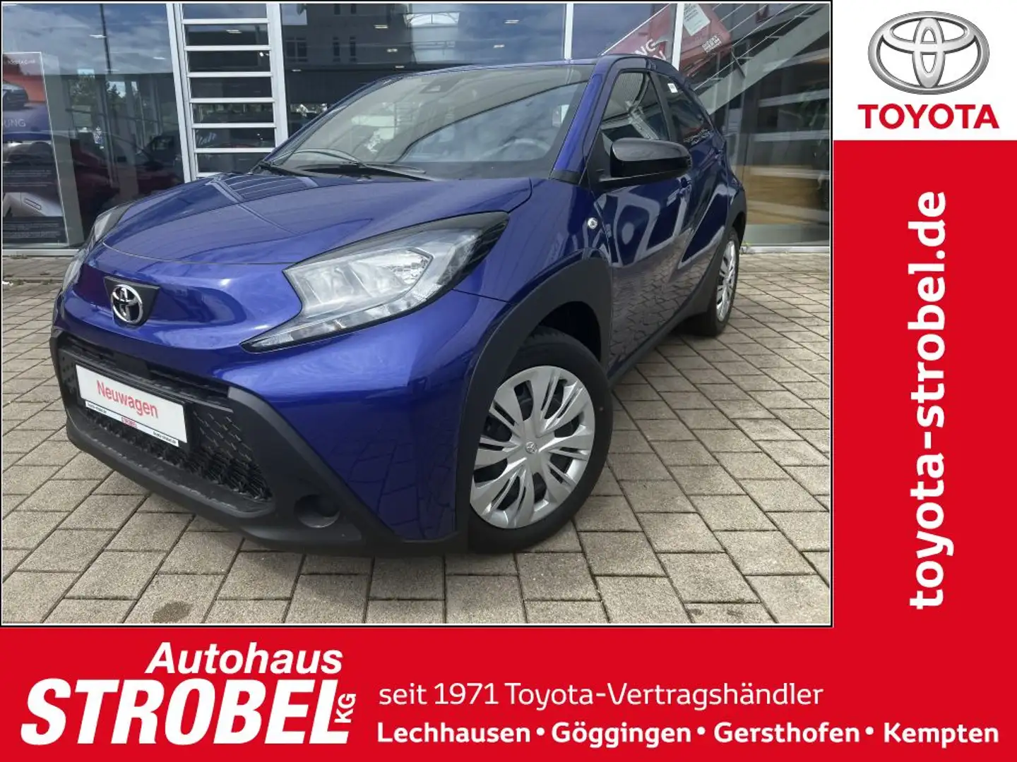 Toyota Aygo X Business Edition (AB7) Blau - 1