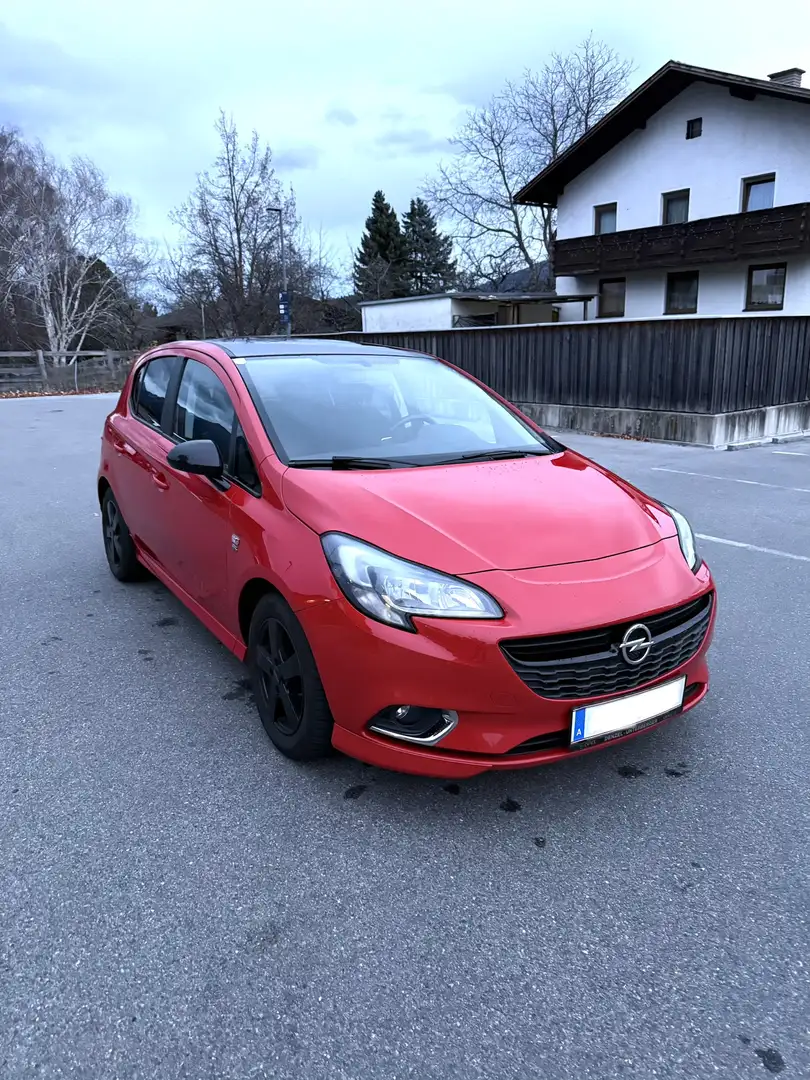 Opel Corsa-e Corsa 1,4 Turbo Ecotec Black & Red OPC Line Start/ - 1