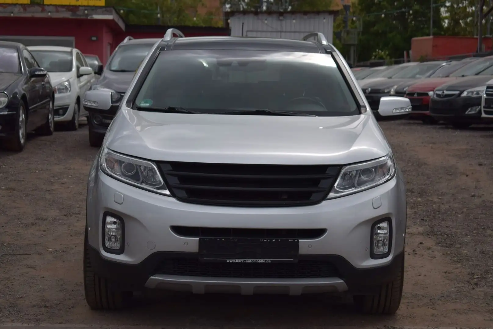 Kia Sorento Spirit 4WD AUTOM.AZV, 7 SITZE,LEDER Zilver - 1