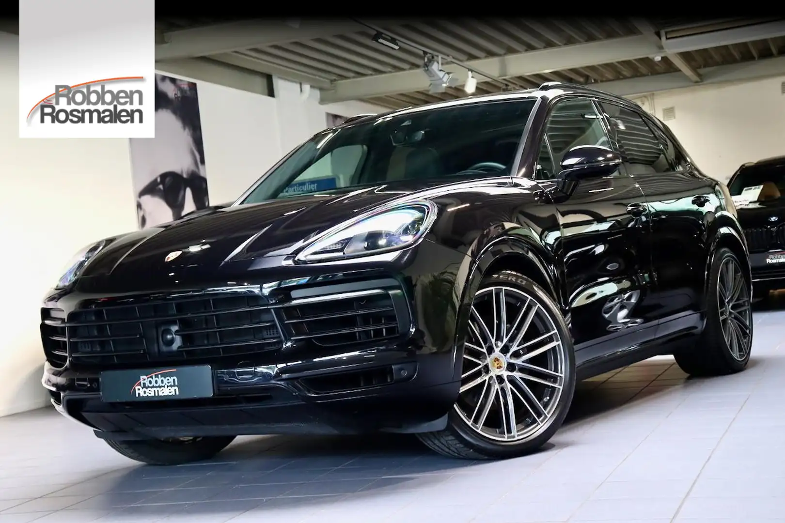 Porsche Cayenne 3.0 E-Hybrid NL|PANO|ACC|Sport Design|VOL Zwart - 1