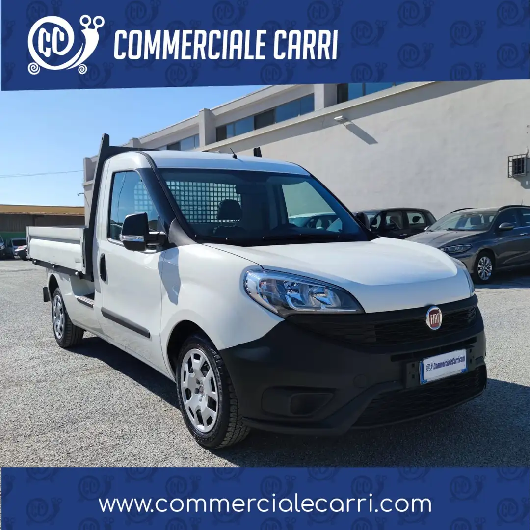 Fiat Doblo NEW WORK-UP 1.6 M-JET CASSONE 2 POSTI - 2017 Weiß - 1