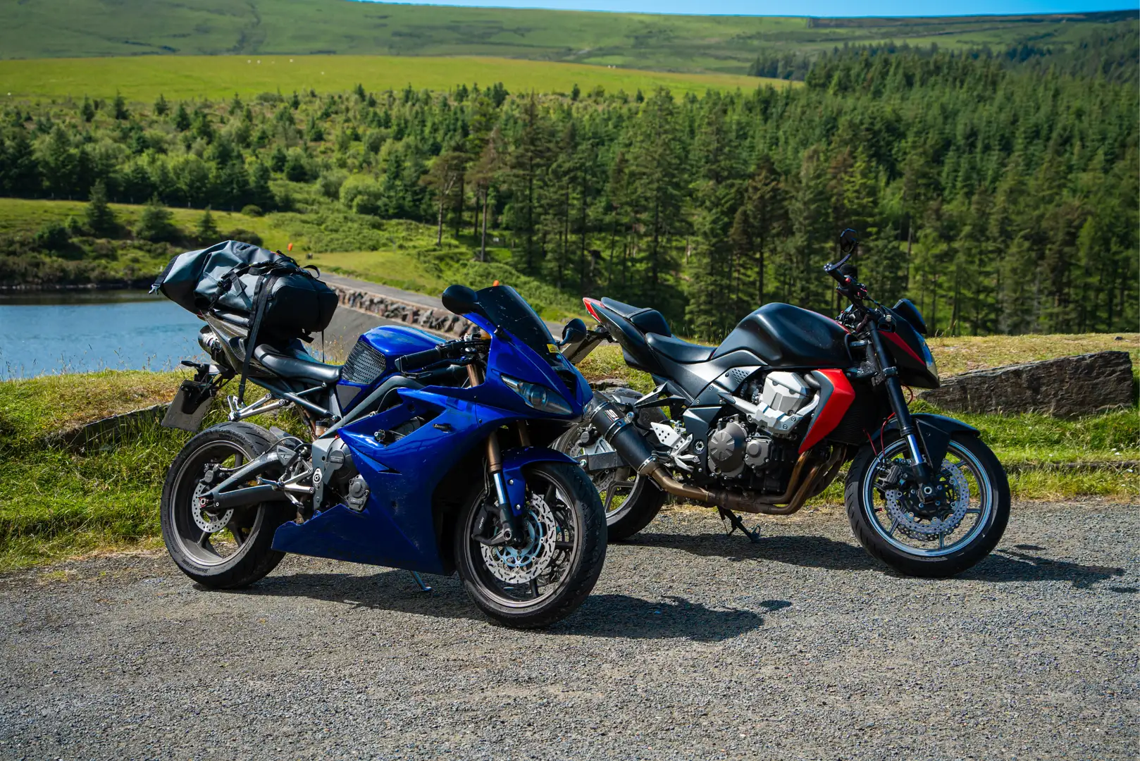 Triumph Daytona 675 | Bodis | Quickshifter | MRA Schild Azul - 2