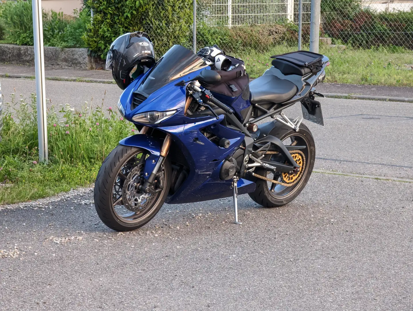 Triumph Daytona 675 | Bodis | Quickshifter | MRA Schild Azul - 1