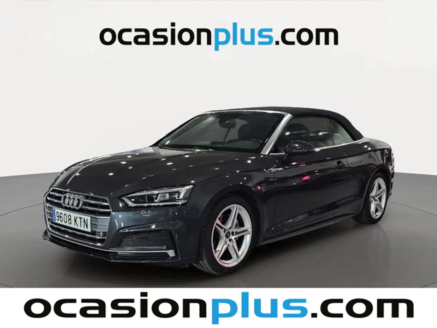 Audi A5 Cabrio 40 TDI S line S tronic Gris - 2