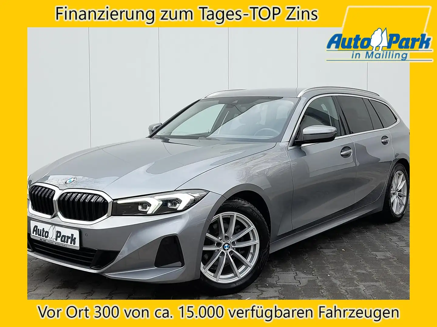 BMW 318 d NAVI~LED~SHZ~2xPDC~RFK~APP~GRA~VIRT.COCKP Šedá - 1