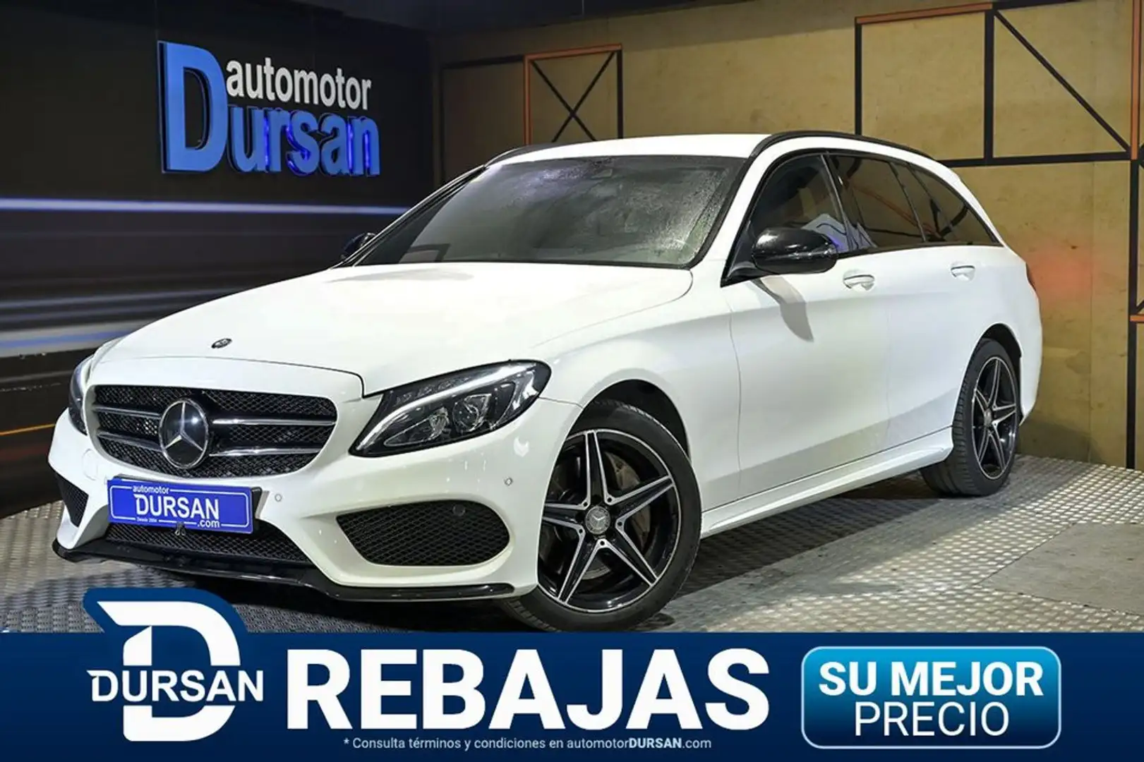 Mercedes-Benz C 250 Estate 250CDI BE Elegance 4M Aut. Blanc - 1