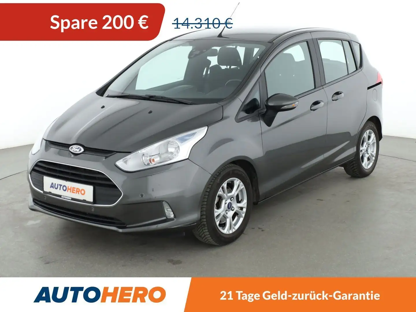 Ford B-Max 1.6 Ti-VCT SYNC Edition Aut*PDC*KLIMA*GARANTIE* Grau - 1