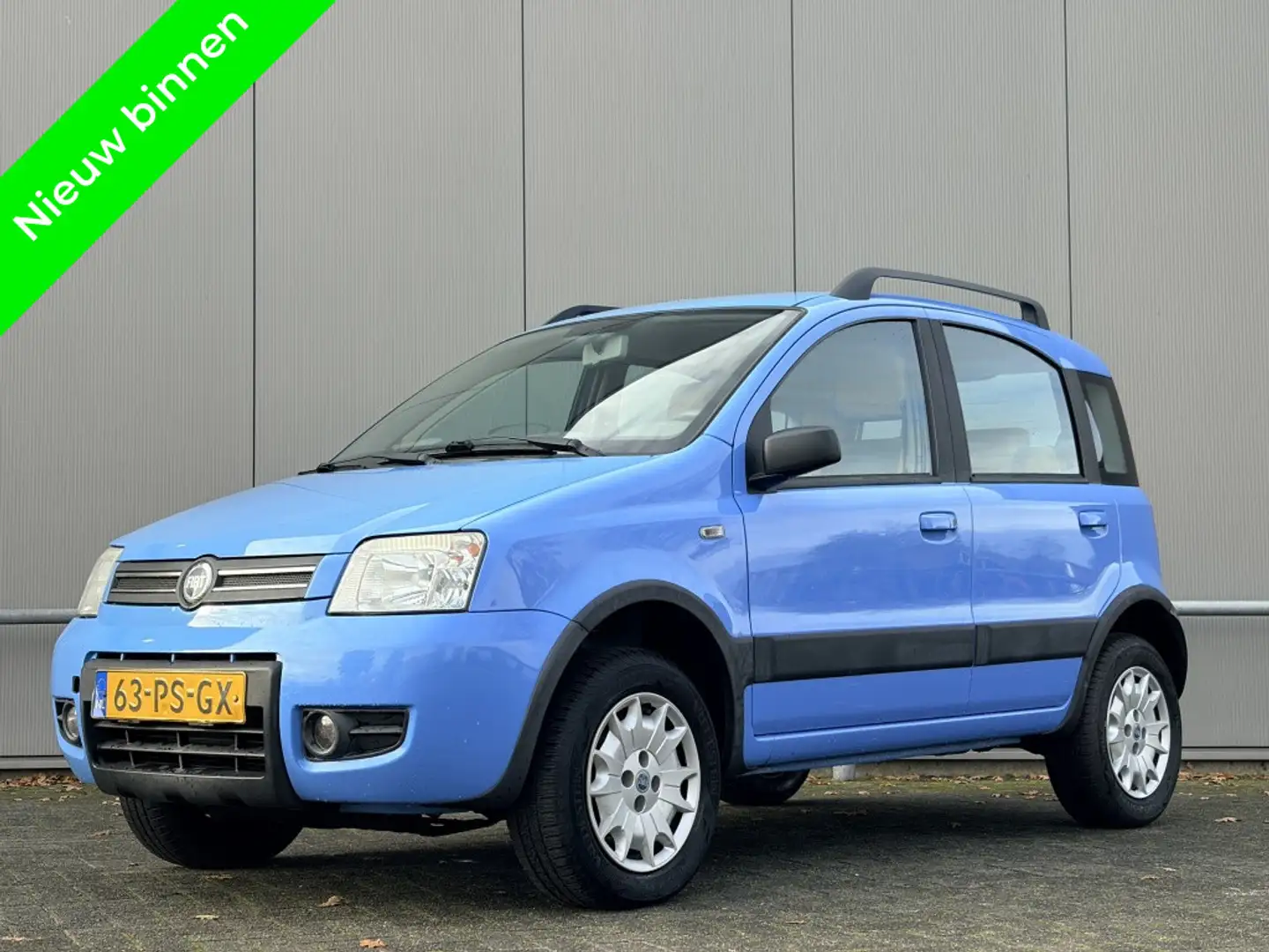 Fiat Panda 1.2 Professional 4x4 - trekhaak - nap! - Airco- Azul - 1