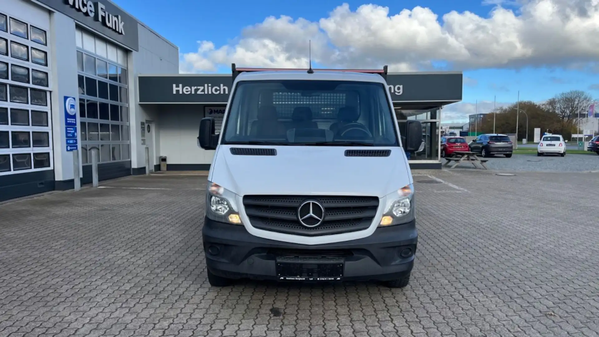 Mercedes-Benz Sprinter II Pritsche 214 CDI, AHK,Standheizung Weiß - 2