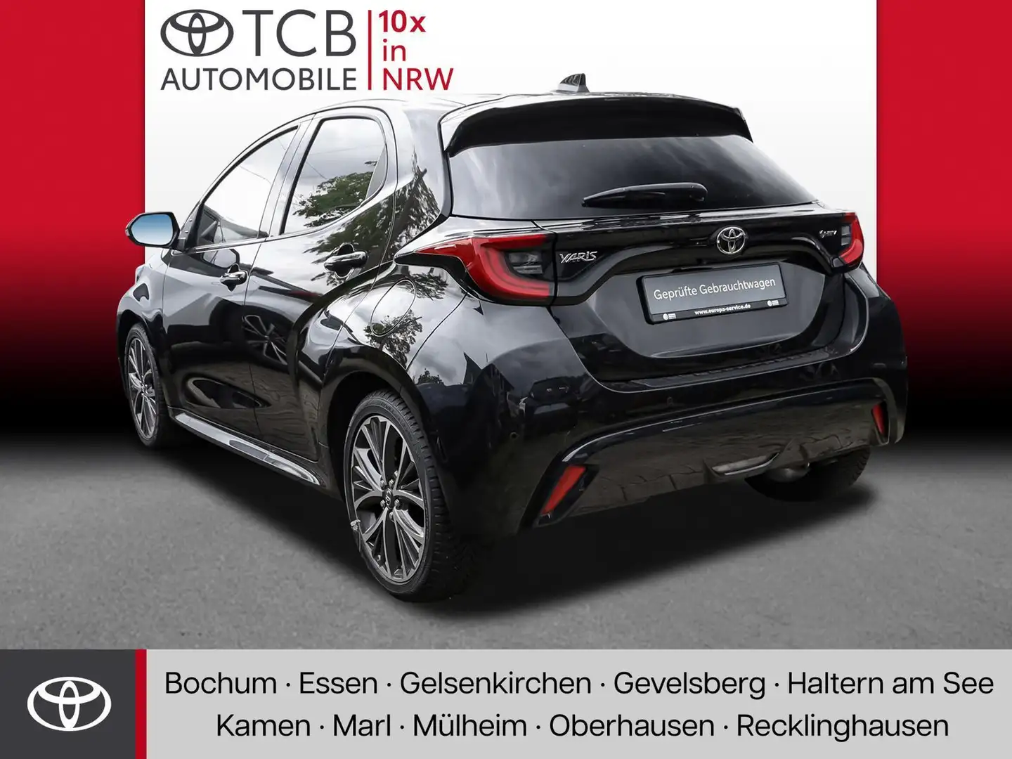 Toyota Yaris 1.5Hybrid Style *NAVI*KAMERA*CARPLAY*ANDROID*BT*KL Noir - 2