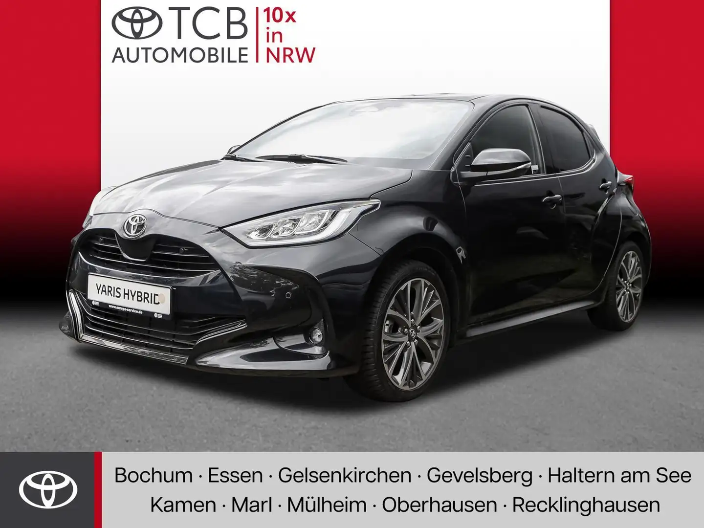 Toyota Yaris 1.5Hybrid Style *NAVI*KAMERA*CARPLAY*ANDROID*BT*KL Noir - 1