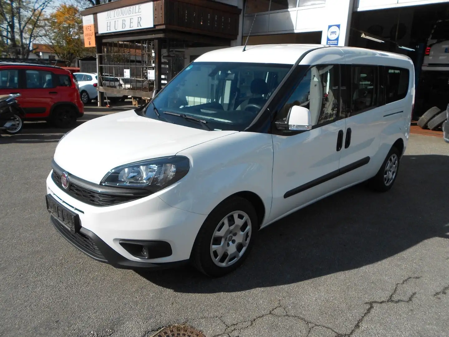 Fiat Doblo Doblò SX Maxi Kombi Klima Kamera Blanc - 1