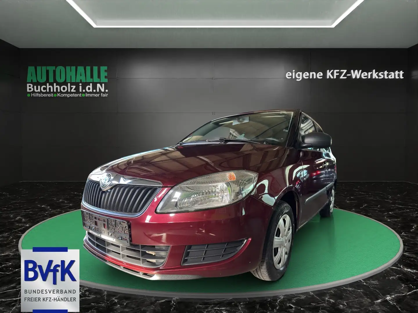 Skoda Fabia Cool Edition~KLIMa~SERVO~ALLWETTERREIFEN~ZV~INSP.N Rot - 1