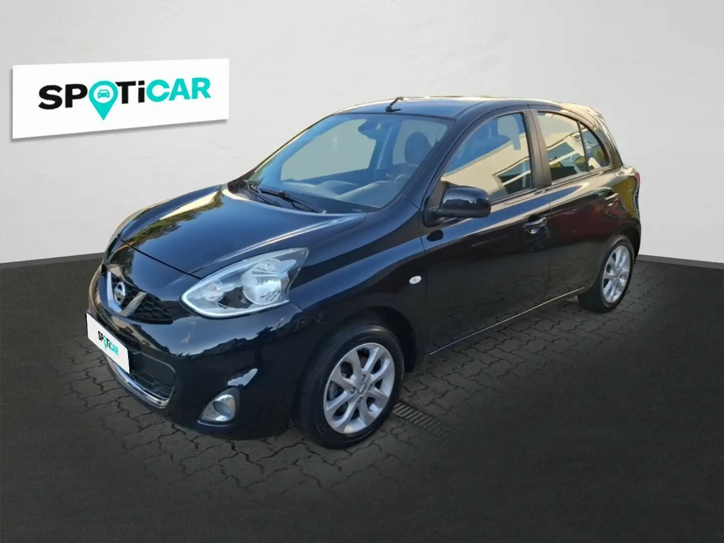Nissan Micra Acenta 5t Automatik Schwarz - 1