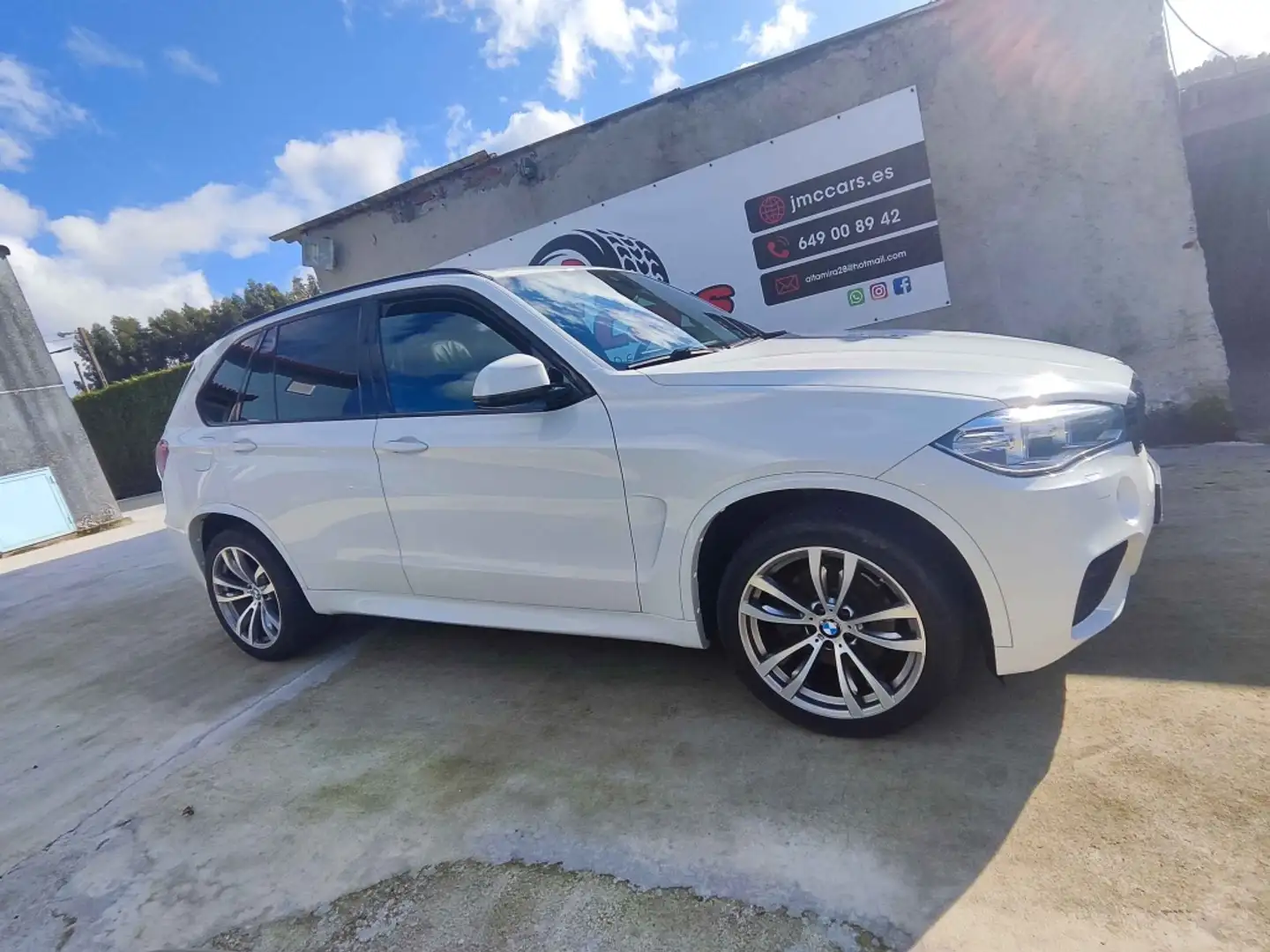 BMW X5 xDrive 40e Blanc - 1