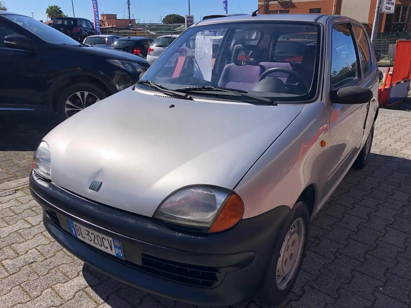 Fiat Seicento Seicento 0.9 Young Adatta Per Neopatentati Srebrny - 1