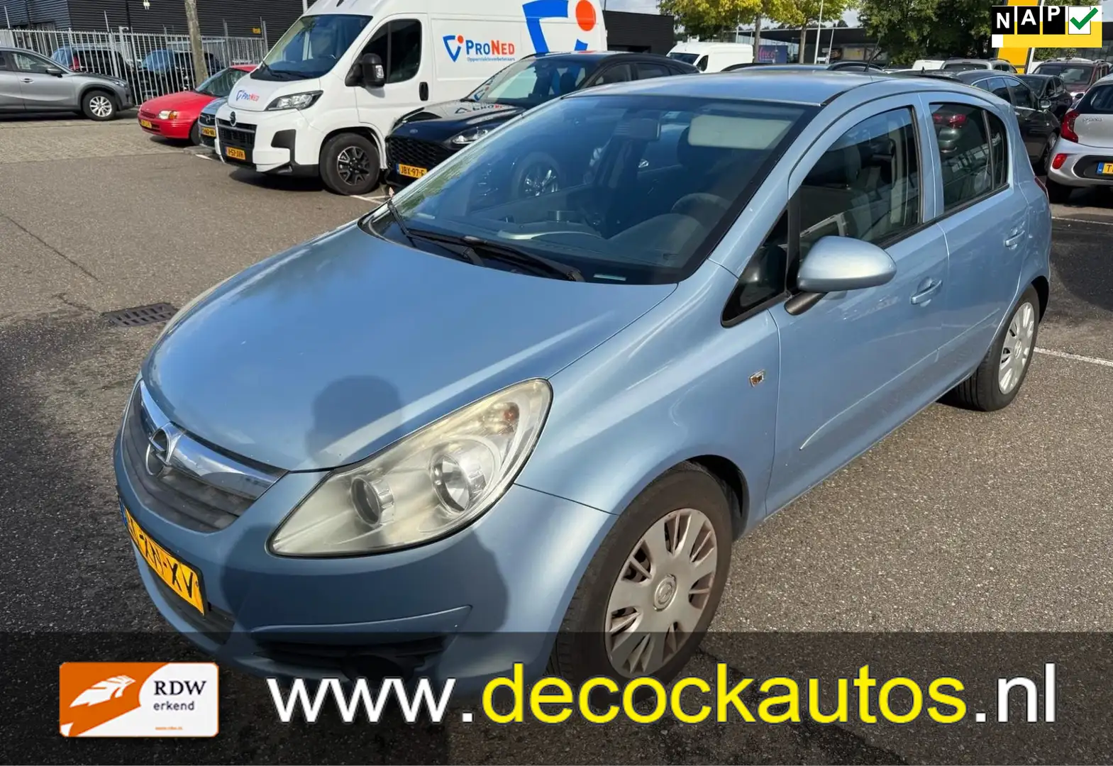 Opel Corsa 1.4-16V Enjoy/ APK 06-2026 Blau - 1