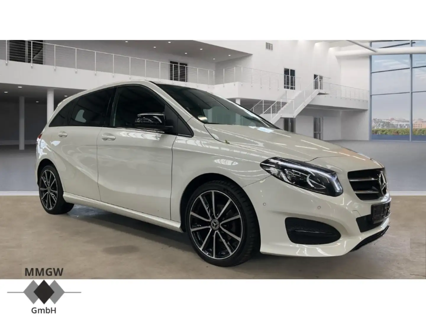Mercedes-Benz B 180 d Edition CDI Navi/LED/Klima/SHZ/Keyless/Lenkass. Weiß - 2