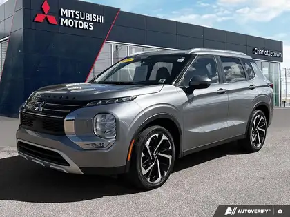 Gray 2022 Mitsubishi Outlander SEL S-AWC SUV / Crossover All-Wheel Drive Continuously Variable Transmission