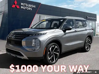 Gray 2022 Mitsubishi Outlander SUV / Crossover All-Wheel Drive Automatic