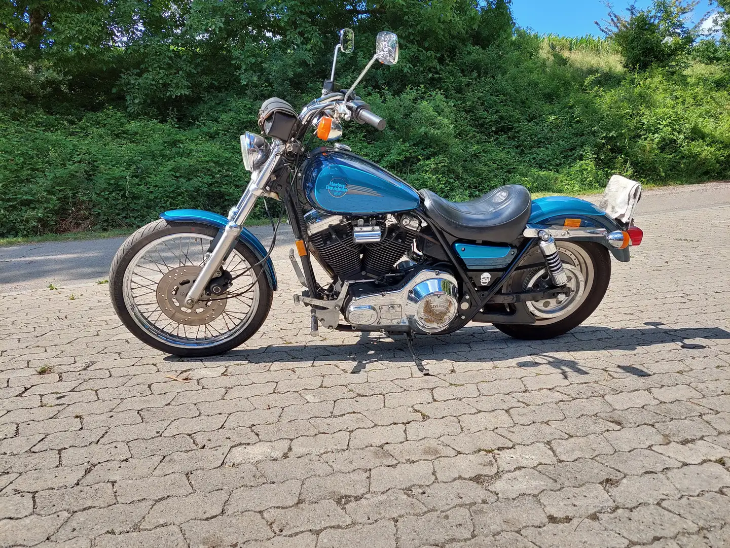 Harley-Davidson Low Rider FXR Lowrider FXLR Синій - 1