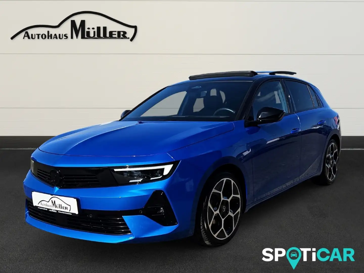 Opel Astra Ultimate 1.2 Turbo Automatik +Pano+Leder+Matrix+ Blu/Azzurro - 1