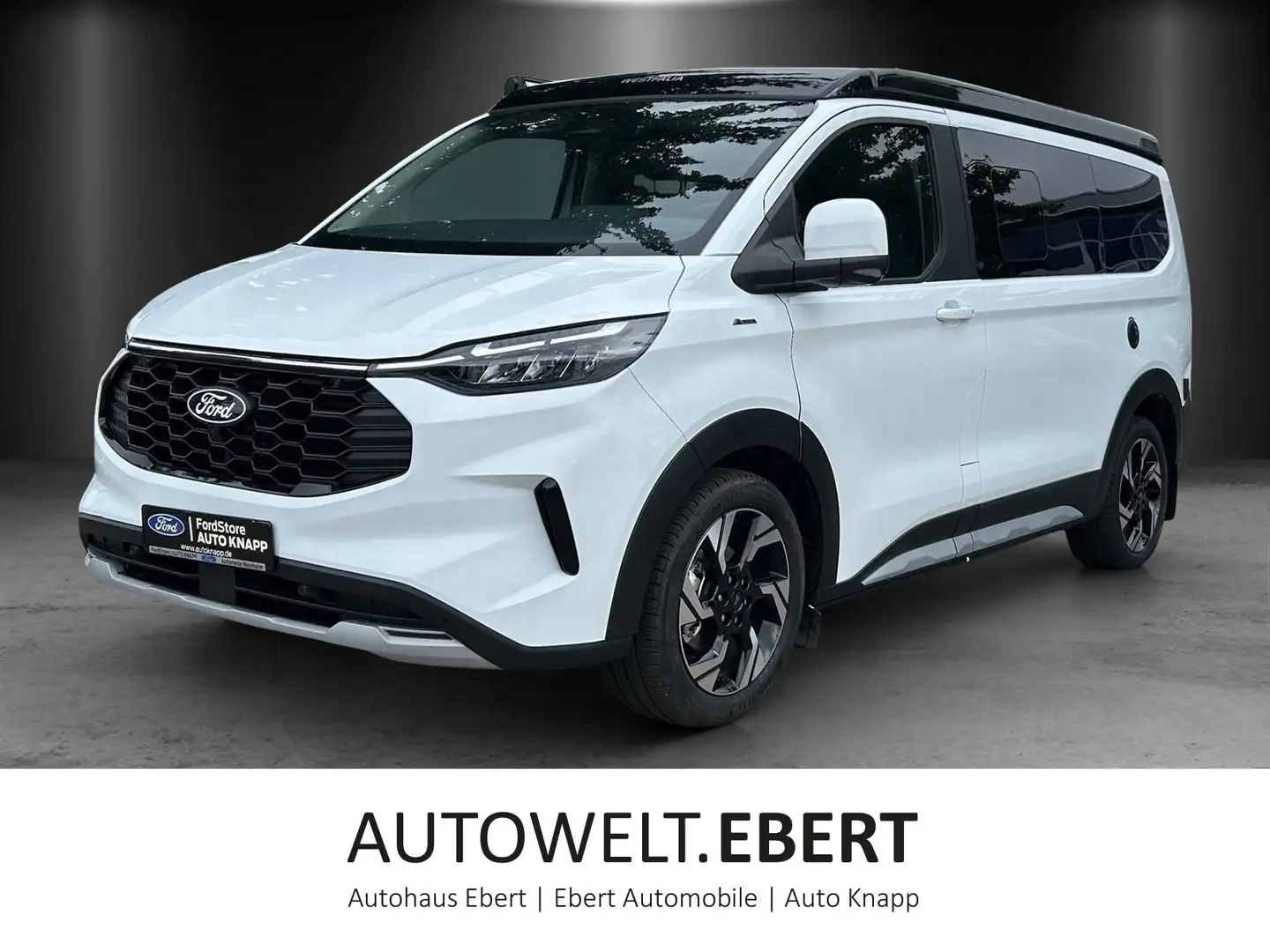 Ford Tourneo Nugget Camper 320L1 360°Kamera Aufstelldach LED Blanc - 1