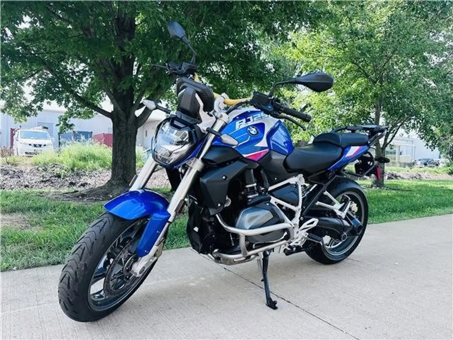 BMW R 1250 R Bleu - 2