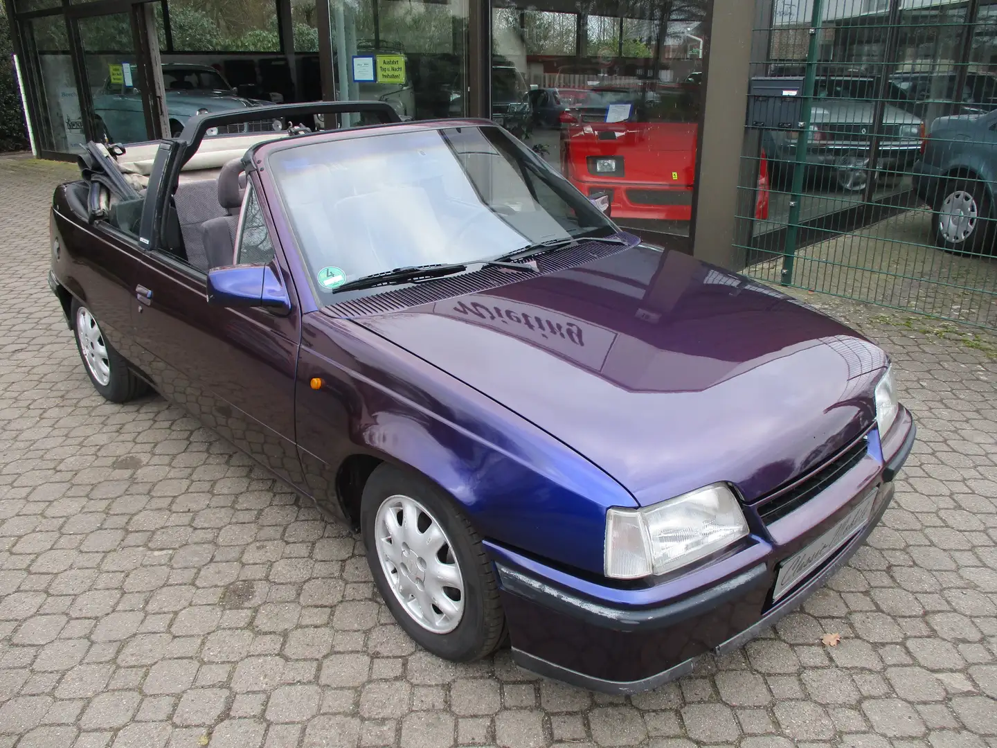 Opel Kadett E Cabrio *HU/H-Kennzeichen neu*2.Hand*Effektlack* Violet - 1
