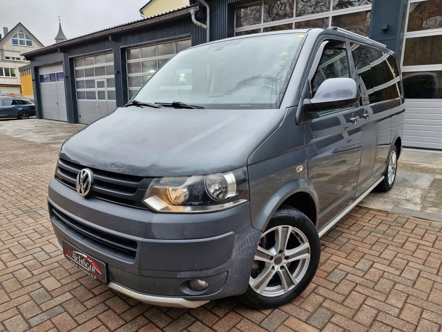 Volkswagen T5 Multivan PanAmerica Motor Neu Leder Klima Ahk Grau - 1