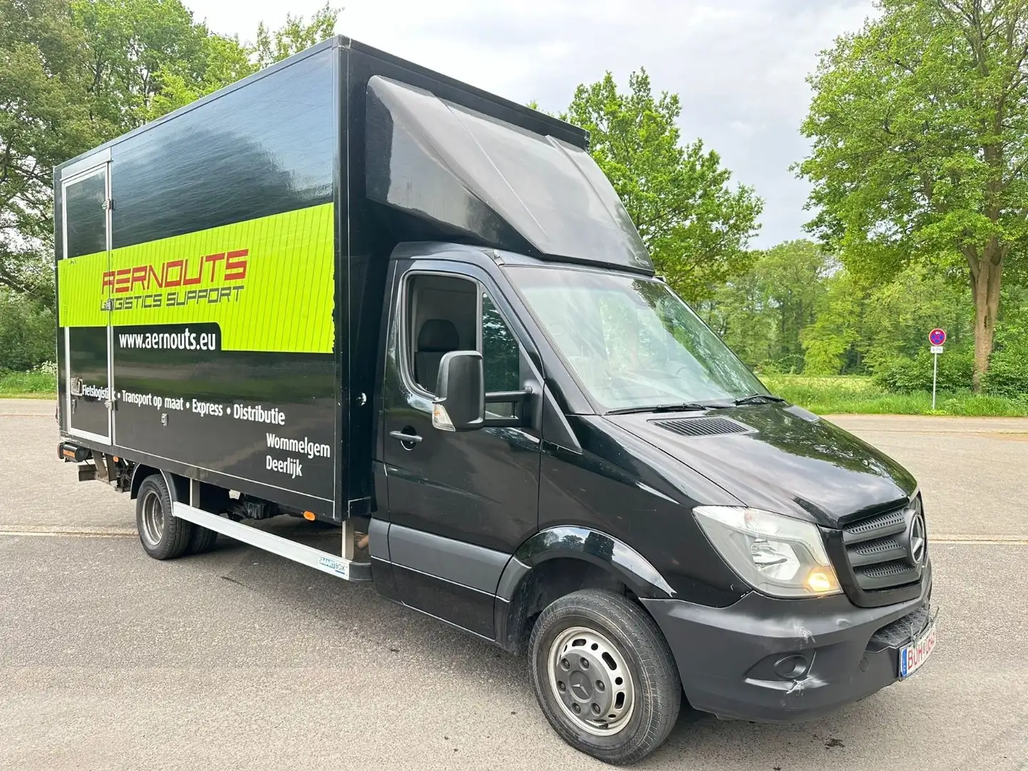 Mercedes-Benz Sprinter 516 CDI*Maxi-XXL*Koffer-LBW*Klima*Top* Negru - 2