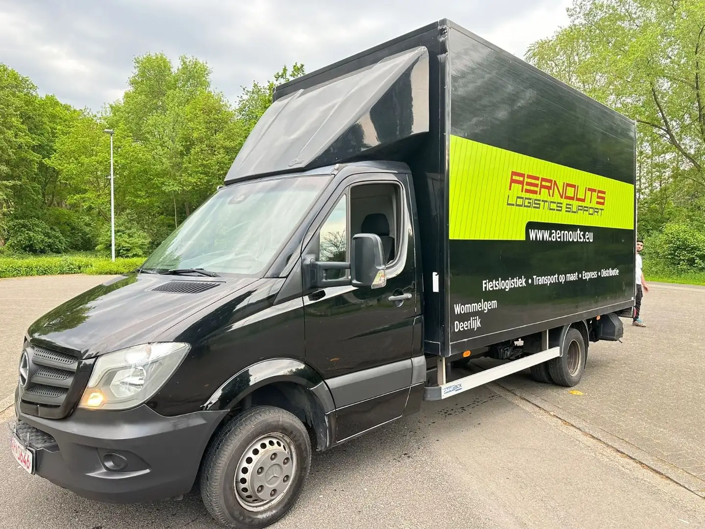 Mercedes-Benz Sprinter 516 CDI*Maxi-XXL*Koffer-LBW*Klima*Top* Negru - 1