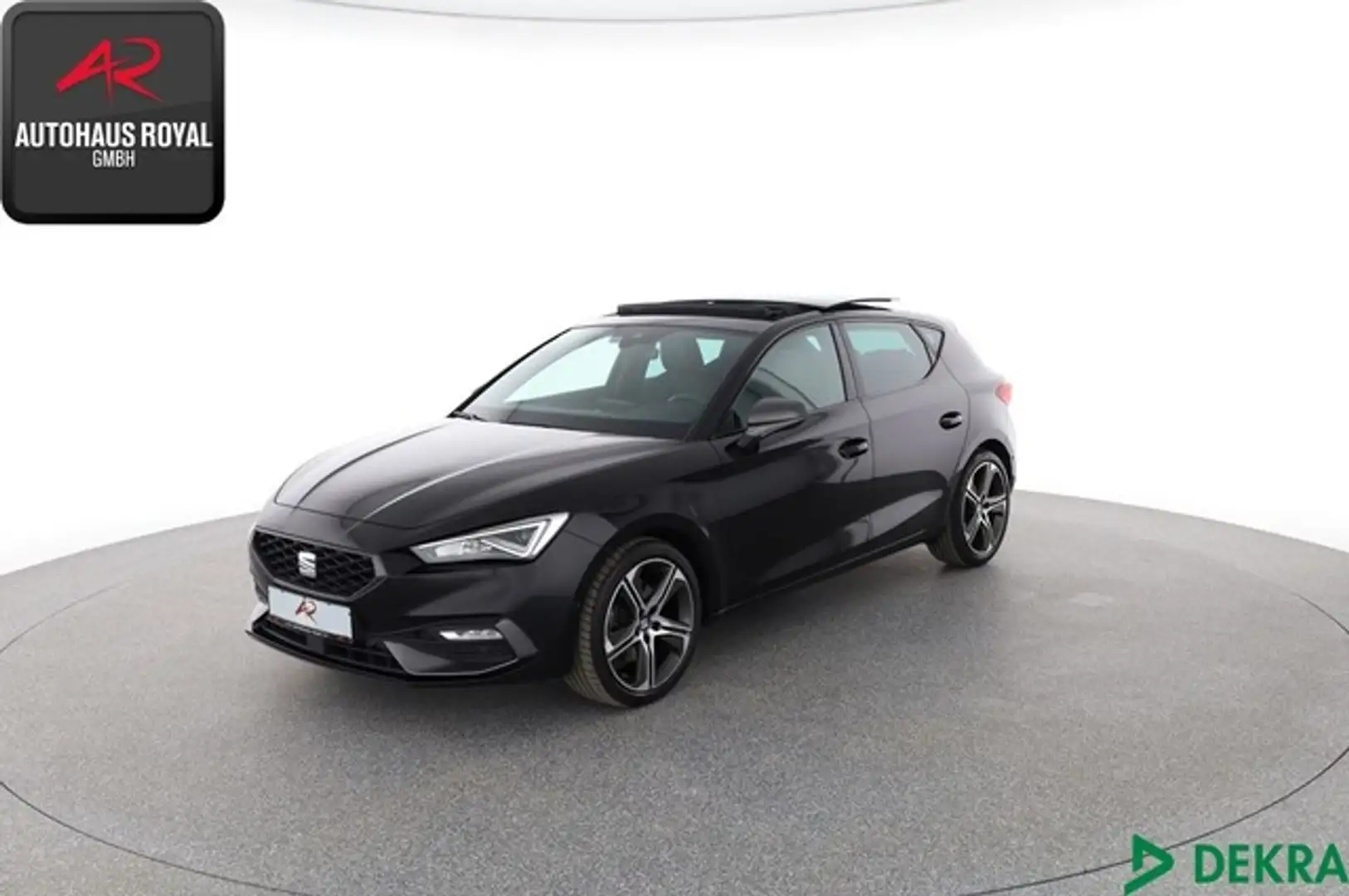 SEAT Leon 2.0 TDI FR LINE AHK,ACC,KAMERA,STANDHEIZUNG Black - 1