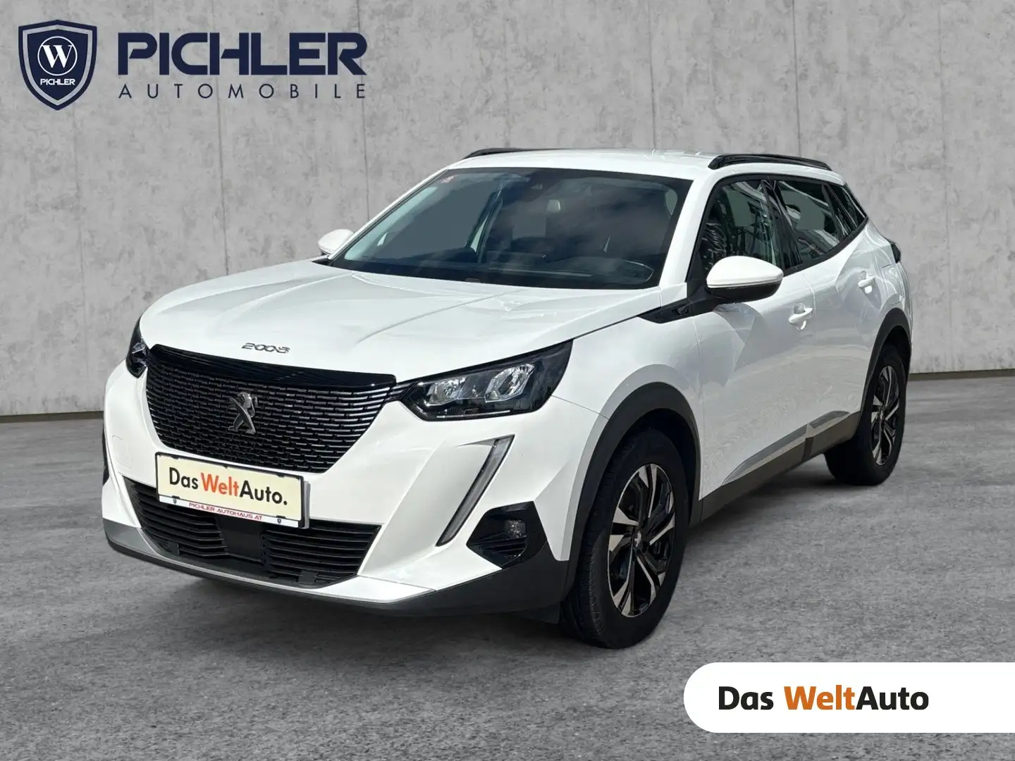 Peugeot 2008 PureTech 100 S&S Allure 6-Gang-Manu Weiß - 1