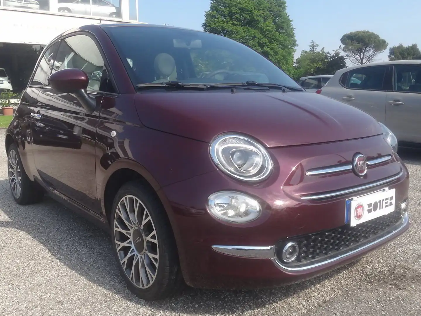 Fiat 500 500 1.2 Lounge easypower Gpl 69cv my20 Rosso - 1