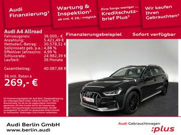 A4 allroad quattro 40 TDI S tr. LED AHK RFK NAVI
