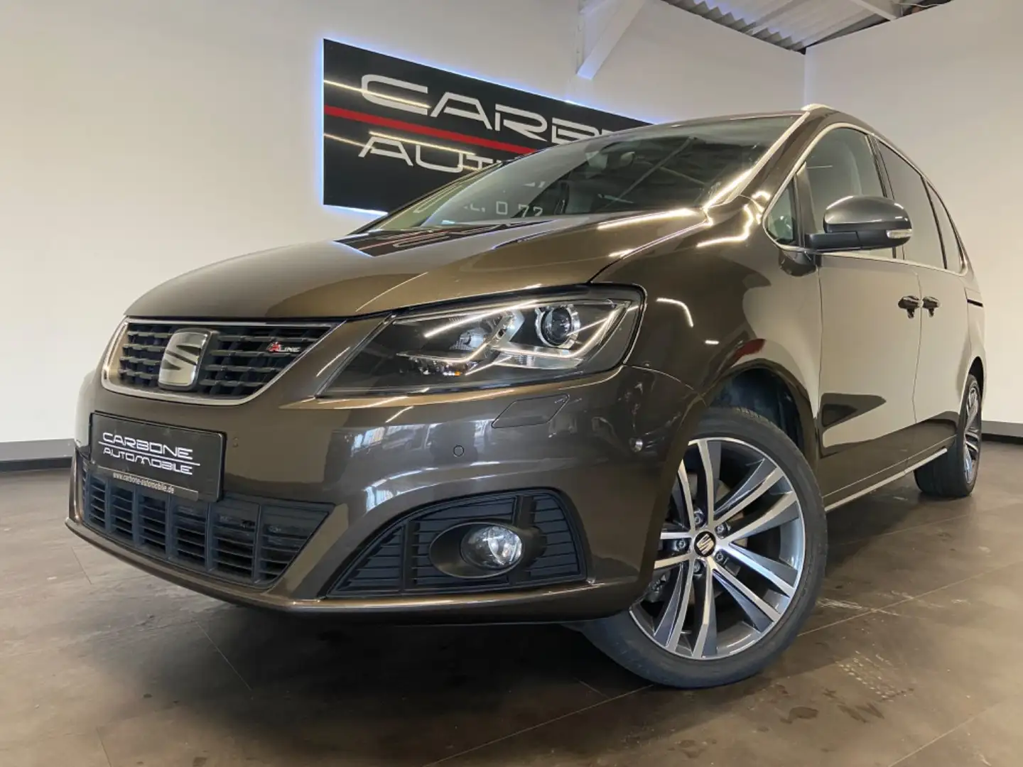 SEAT Alhambra FR-Line *7-Sitzer*AHK*Pano* Zwart - 1