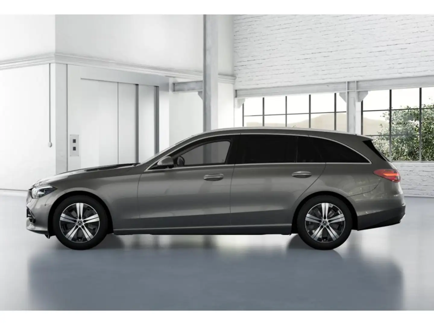 Mercedes-Benz C 200 T STANDHEIZUNG+360°+DIG LIGHT+DISTRONIC Silber - 2